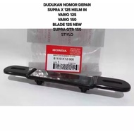 FRONT LOCATION PLATE HOLDER SUPRA X 125 HELMET IN VARIO 125 150 SUPRA GTR 150 STYLO BLADE 125 NEW 81