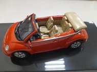 奇模玩具 1/43 Volkswagen Beetle 敞篷