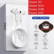 Xinshengye Type C Wired Earbuds Headphones for Honor X9B | Honor X9A | Honor X9C | HONOR X9 Accessor