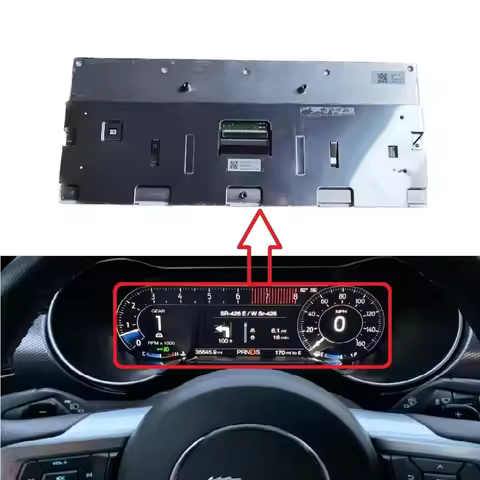 12.4" Display For Ford Mustang Digital Guage Instrument Repair LCD Screen LS124M5LZ01A LS124M5LZ01