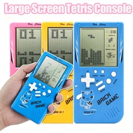 Tetris Console Large Screen Portable Retro Gaming Kids Nostalgic Pocket Handheld Game Console