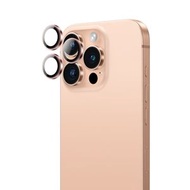 AMAZINGthing - iPhone 16 鏡頭貼 金屬鷹眼鏡頭膜 AR增透手機鏡頭保護貼 三鏡 沙漠鈦金色