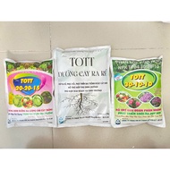 Combo TOTT Rooting plant conditioner 1kg + TOTT 20-20-15 fertilizer 1kg + TOTT 30-10-10 fertilizer 1