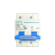 EMTS 125A 2P 10KAIC 48 - 1500V DC IEC-60896-1 DC Breaker DIN Rail Type LTB7125A1000V