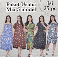 Paket Usaha Daster 500 Ribu Isi 25 Campur Model