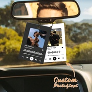 1pc Custom Car Air Freshener, Custom Photo Freshener With 9 Scents, Customizable Car Decoration, Per