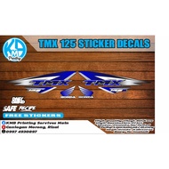 Honda TMX 125 Sticker Decals