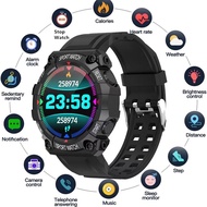FD68S Smart Watch Round Color Screen Heart Rate Bluetooth Connection Pedometer Music Weather Outdoor