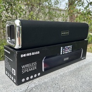ลำโพงบลูทูธ BOOMSBASS L8 ลำโพงเสียงดังเบสแน่น รองรับ บลูทูธ USB TF Card วิทยุ เชื่อมต่อ2ตัวพร้อมกันได้ กำลังขับ 10W แบตเตอรี่ 1200 mAh