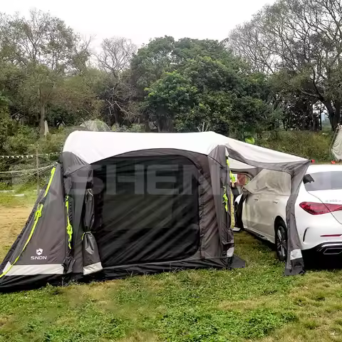 Waterproof Folding Camper Trailer Awning Camper Tent Inflatable Tent for Awing Rv Factory OEM Wholes