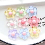 Cute Diy Flower jibits for designks Jelly Color Jibitz design Daisy Flowers design Jibits for Kids S