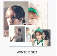 aespa winter 2024台曆後續set