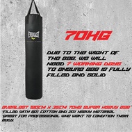 EV 180CM X35CM 70KG SUPER HEAVY PUNCHING BAG FOR PROFESSIONAL MMA MUAY THAI BOXING KICKBOXING SILAT 