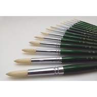 1271R Bristle Oil Painting Round Pen Oil Paint Brush (#0~#20) (No. 6 Shipped Only after 200, Excludi