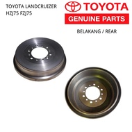 100% ORIGINAL TOYOTA THAILAND LANDCRUIZER HZJ75 FZJ75 BELAKANG BRAKE DRUM - CLEAR STOCK PRICE 42431-