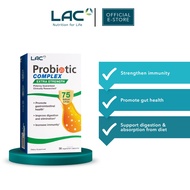 [LAC PROBIOTIC] Probiotic Complex 75 Billion CFU - Extra Support (30 vegetarian capsules)