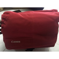 Canon camera bag red