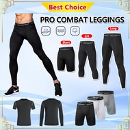 Pro Combat Tight Pant Man Sport Legging Men Compression Tight Gym Shirt