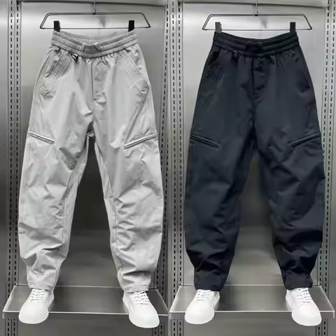 Casual American Cargo Pants Outdoor Jogger Sweatpants Luxury Brand Men Clothing