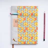 Sunburst Knits - 可調式 A5 布面書套