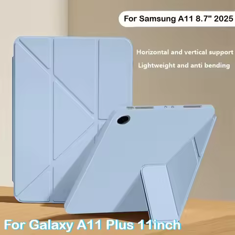 Leather Case for New Samsung Galaxy Tab S10 Lite FE 10.9 A11 8.7" Plus 11 2025 A9 Plus A8 10.5 A7 Li