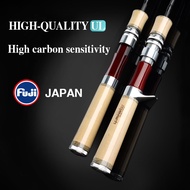 5ft/5.6ft/6ft Fuji Ultralight UL carbon fiber fishing rod spinning rod/baitcasting rod lure rod retr
