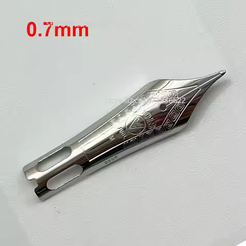 Luxury WingSung 630 Large N0.8 Iraurita White Gold EF/F/M/B Nib Grip Section For WingSung 630 Founta
