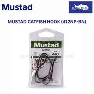 MUSTAD CATFISH HOOK (412NP-BN) Mata Kail Pancing Fishing Hook