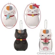 日本 Banpresto 景品 夏目友人帳 貓咪老師 公仔 匙扣吊飾 一個 (保證日版)