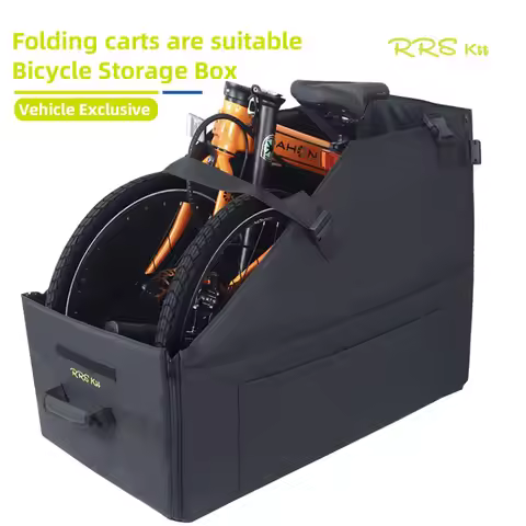 RRSKIT New Folding Bicycle Storage Box For Brompton 14-16 inch For Dahon Ruhm 18-22 Inch Bike Foldin