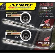 WAVE 100 WAVE 100-R WAVE 100R APIDO STD RACING EXHAUST - BIG HOLE