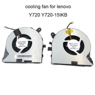 Computer Fans For Lenovo Legion Y720 Y720-15IKB Laptop GPU CPU Cooling Fan Cooler Radiator EG75120S1