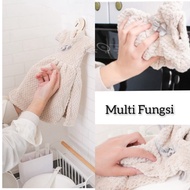 Lap Handuk Dapur Model Baju Sanghai Free Hanger Lap Gantung Gaun Lucu