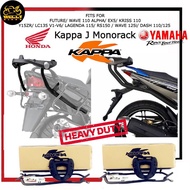 KAPPA J MONORACK HEAVYDUTY LAGENDA 115FI RS150R RSX WAVE 125i Y15ZR LC135 V1 V2-V7 FUTURE DASH 110 1