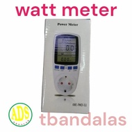 Watt meter power meter voltage kwh cheker