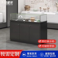 Museum Painted Cultural Relics Display Cabinet Exhibition Hall Exhibition Cabinet Glass Antique with