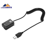 NP-FW50 Dummy Battery Spring USB Charging Cable Accessories  A7 A7R A7S A7M A7II A7S2 A7M2 A7R2 A650
