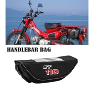 Motorcycle Handlebar Bag for honda CT110 Trail 110  Hunter Cub 2020 2021 2022 Accessories Portable W
