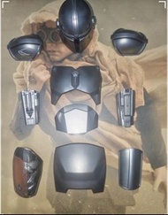 原裝hot toys hottoys 拆出 頭盔+銀甲  tms014 tms015 mando 1:6 12 inch figure 12 吋 mandalorian 曼達洛人 曼特洛 古古 尤達b