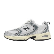 New Balance Casual Shoes 530 Men Women Metal Silver Black Cement Couple Stitching Retro NB [ACS] U53