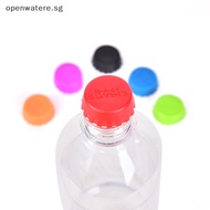Openwatere 6pcs Reusable Silicone Bottle Caps Beer Cover Soda Cola Lid Wine Saver Stopper SG