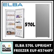 {KL & Selangor Only}ELBA EUF-K5744FF(SV) 570L UPRIGHT FREEZER WITH NO FROST COOLING SYSTEM