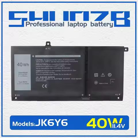 SHUOZB JK6Y6 H5CKD Laptop Battery For Dell Latitude 3410 3510 Vostro 14 5402 5501 5502 For Dell Insp