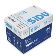 [BOX] SIDU A4 70 GSM HVS Paper A4 Paper 70gsm