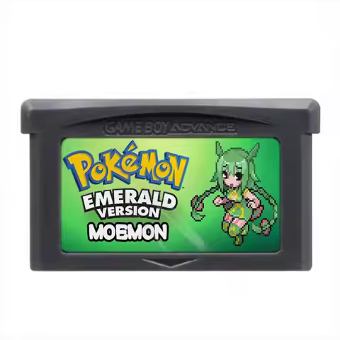 GBA RTC Pokemon Moemon Emerald GBA English Game Card