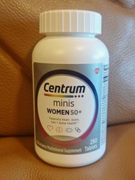 美國Centrum Minis Silver Women 50+ 銀善存綜合維他命（適合50歲以上女士）280粒裝