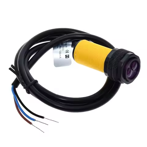 1-5pcs E18-D80NK Infrared Obstacle Avoidance Photoelectric Sensor Proximity Switch 3-80cm Detection 