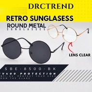 ROUND METAL SUNGLASSES SPEK MATA BULAT UNISEX RETRO SUNGLASSES CIRCLE FRAME CERMIN MATA BULAT LELAKI