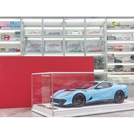 [Ready Stock 1] GL 1/18 Ferrari 812 C Blue Price 1880 JS-GL027 Ferrari 812 Prata Blue