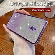 For OPPO R17 Case Shockproof TPU Electroplated Glitter Phone Casing For OPPO R17 Back Cover